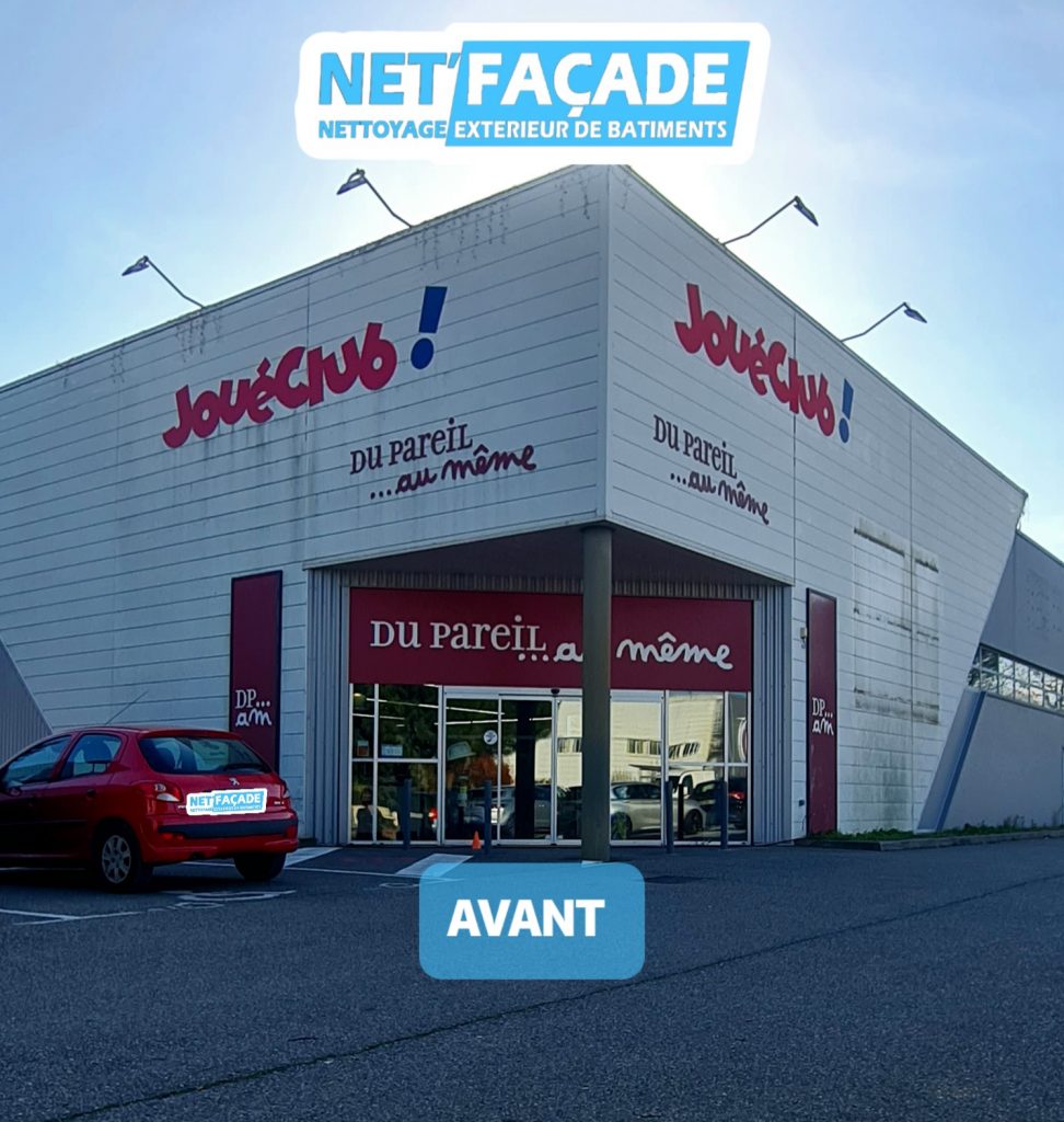 Nettoyage façade commerciale grenoble isère chambéry savoie